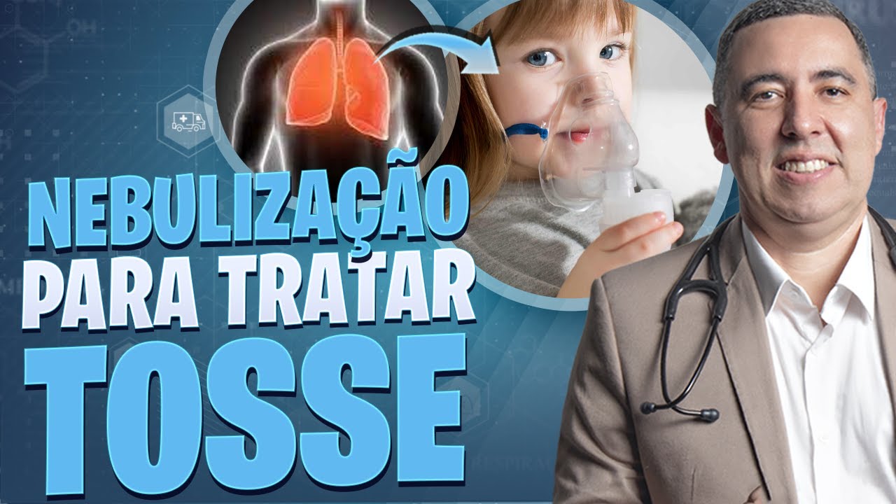 NEBULIZAÇÃO com SORO cura ou alivia a TOSSE? Médico PNEUMOLOGISTA responde