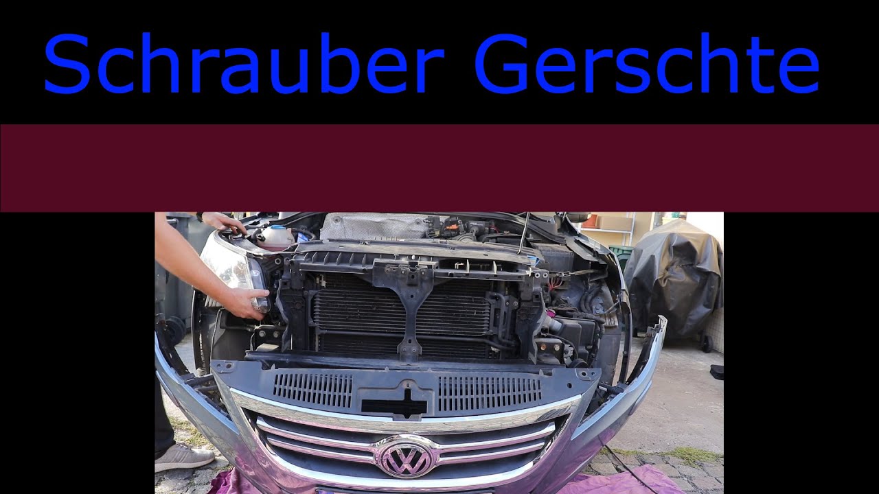 Xenon Licht / Scheinwerfer Ausbauen / Modul Einbauen (Hella) / VW Tiguan