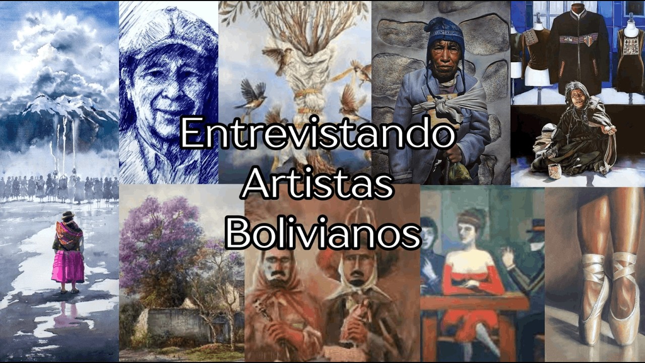 Entrevistando Artistas Bolivianos - Edgar Quispe, Acuarelista