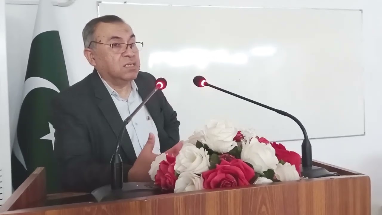 Dr. Noman Ahmed on Sustainable Urban Development & Eco Cities at 38th SMC, NIPA Karachi (25/08/2025)