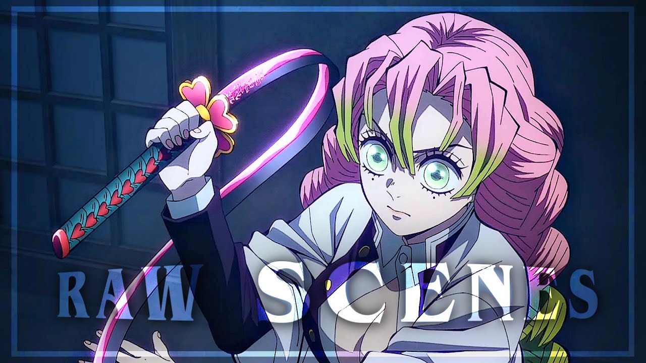 Mitsuri Kanroji | Raw Scenes | Demon Slayer | S3EP5