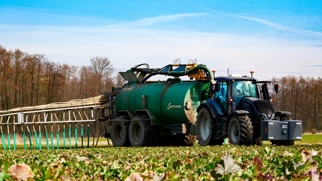 ☆ Gnojowica na rzepak ☆ Valtra ☆ Samson PG 20 ☆ AGROL ㋡AGRO janeQ㋡