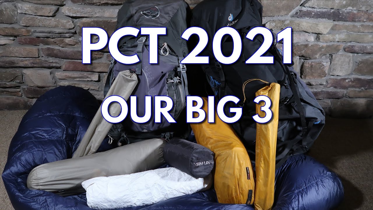 PCT 2021 &mdash; наши ТРИ БОЛЬШИХ предмета туристического снаряжения