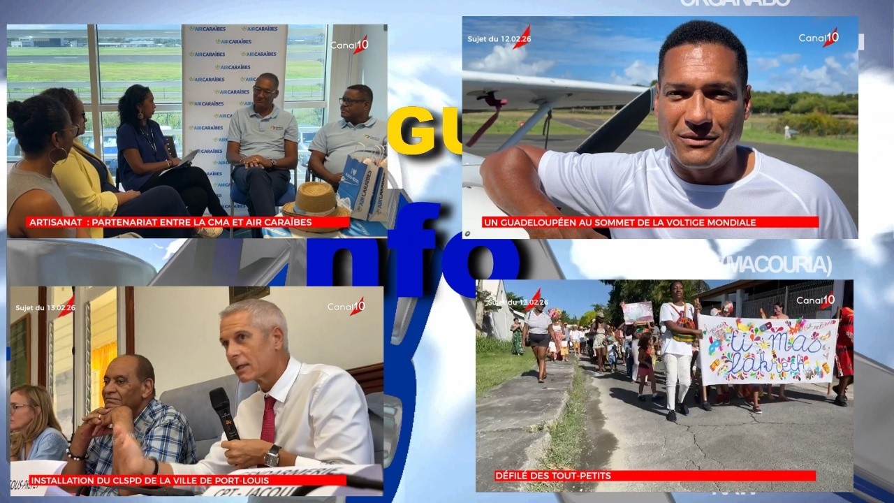 Onews Guadeloupe  jt canal 10