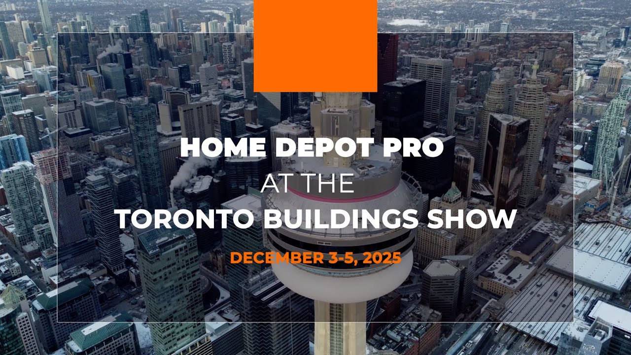 Home Depot Pro at the 2025 Toronto Buildings Show