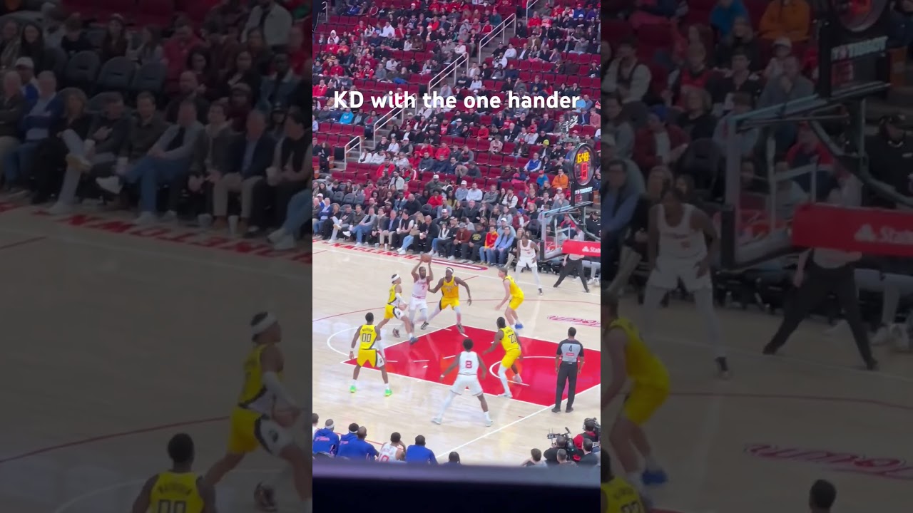 KD with the one hander 
