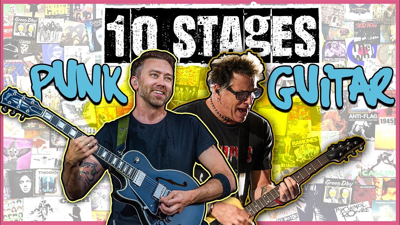 10 Stages Of Punk Rock Guitar Riffs (Beginner To Advanced)