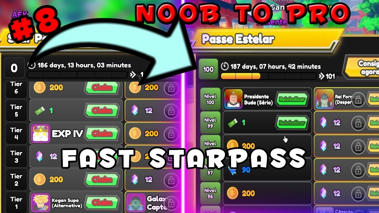 #8 NOOB to PRO Compltei o STARPASS EM 24Hrs E UPEI Muito LVL no ALL STAR TOWER DEFENSE