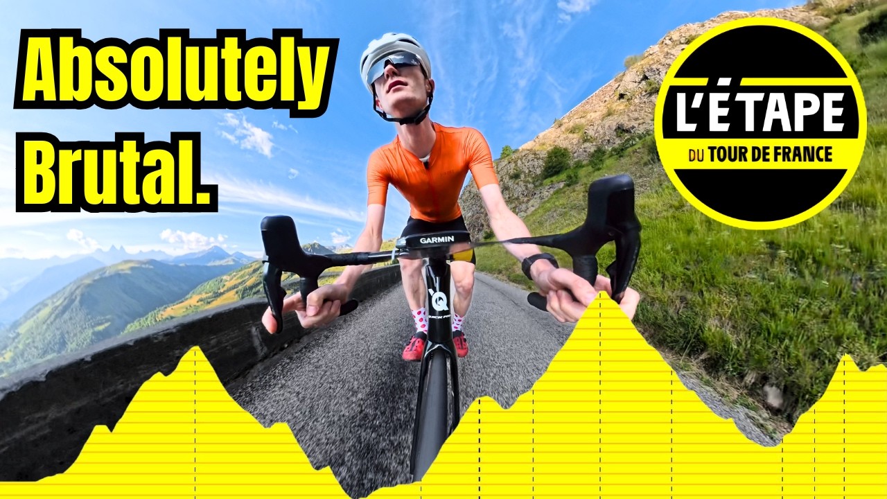 I Raced the Hardest Tour de France Stage (6 Days Before the Pros)