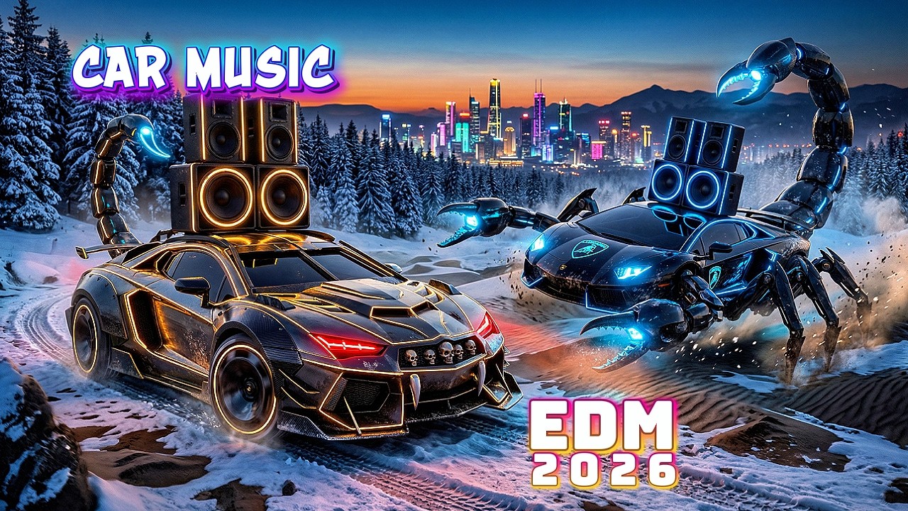 🚗 Car Music EDM Mix 2026 | 💥 Remix Club Banger 2026 & Bass Boosted | Night Drive & Gym Energy