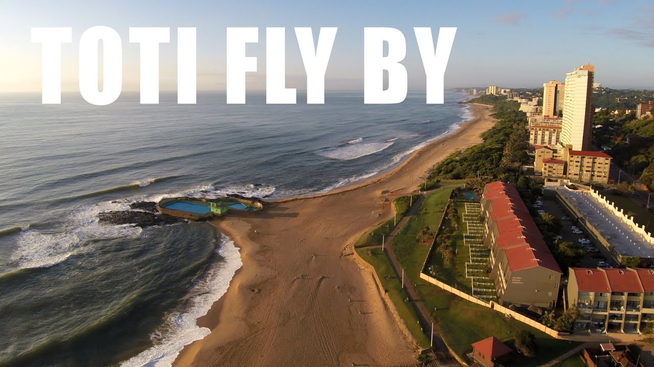 Amanzimtoti Beach Fly By