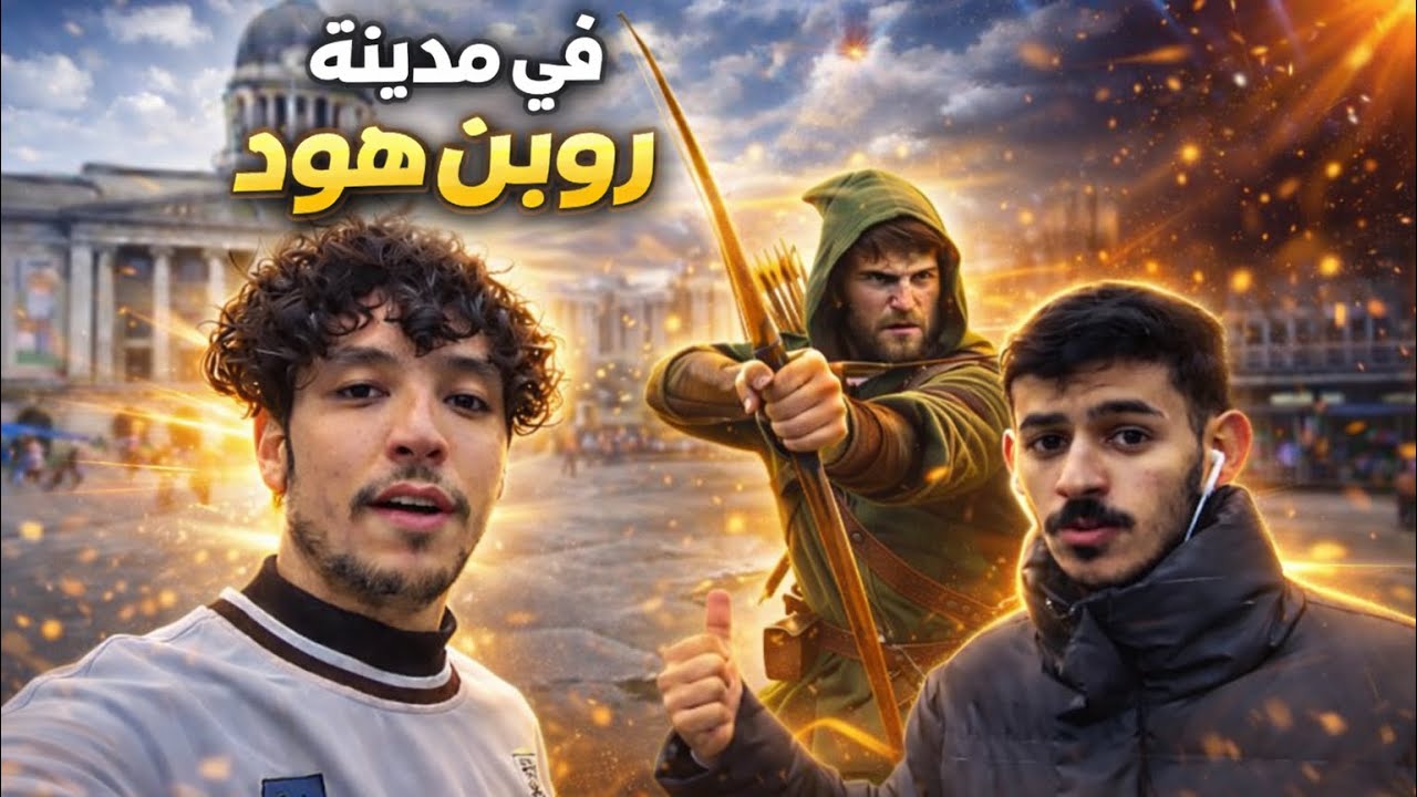 جولة في مدينة نوتنجهام🇬🇧 | مع فيصل 