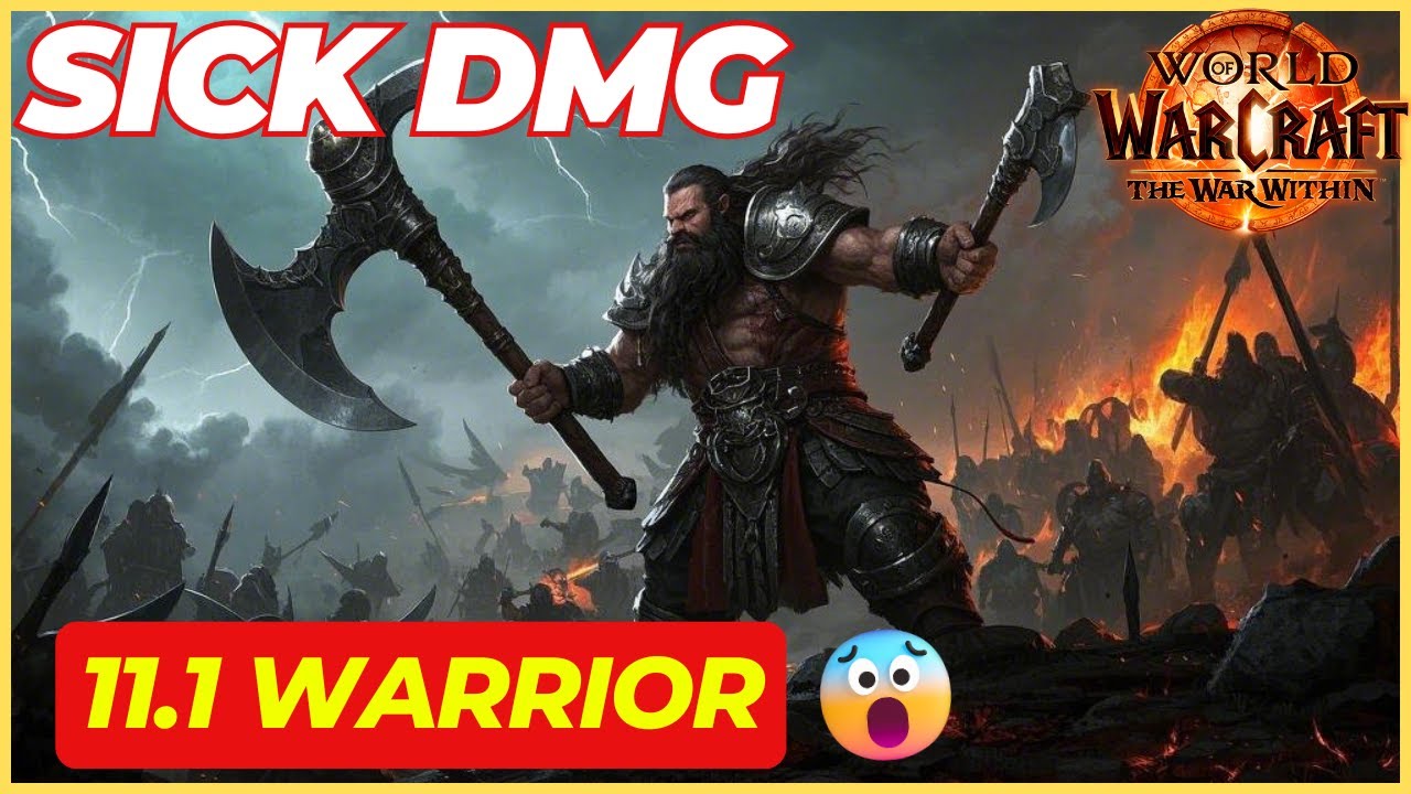 11.1 Fury Warrior PvP TWW – The Damage is Absolutely Nuts!