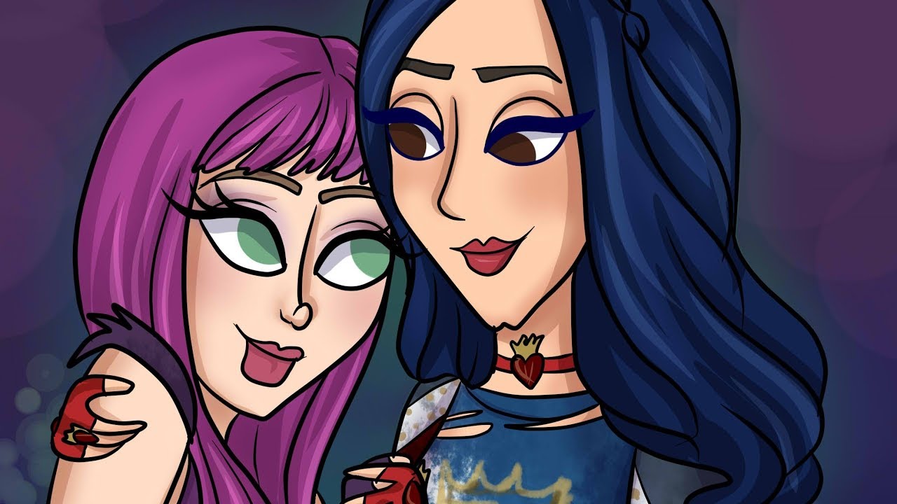 Space Between // Descendants 2 Fan Art // Speedpaint