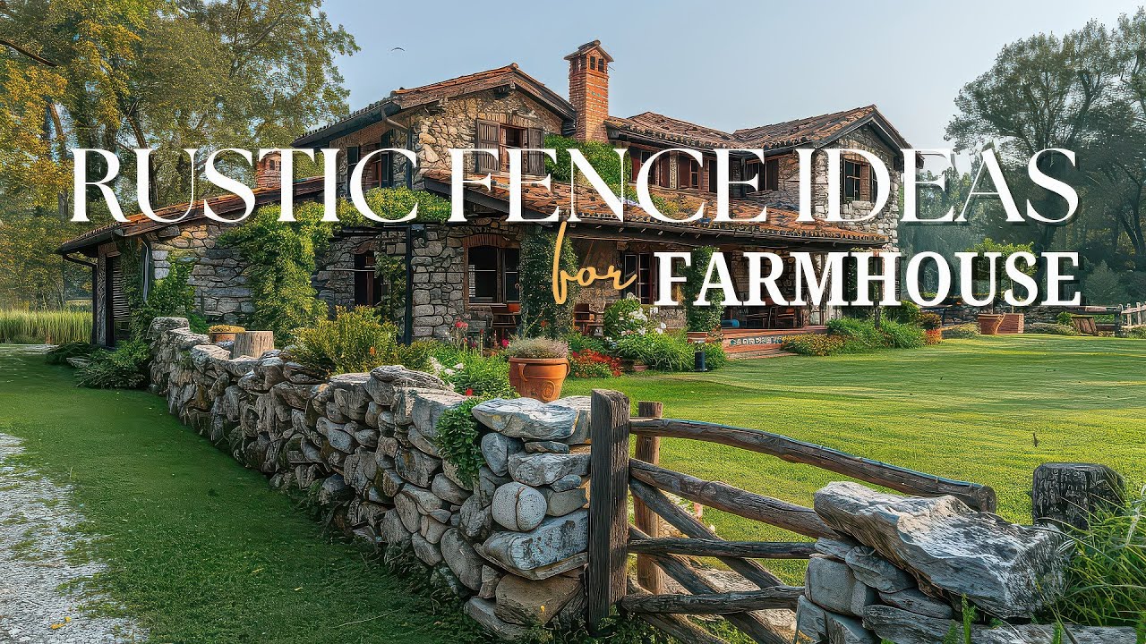 The Charm and Appeal of Rustic Fences for Farmhouses