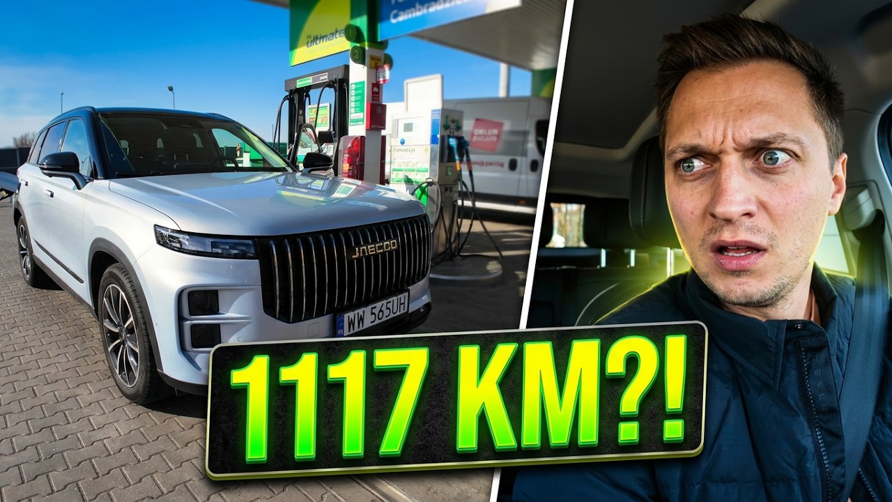 PIERWSZY RAZ W HISTORII KANAŁU... TAKI TEST! 🤯 JAECOO 7 w trasie 1000 km Challenge