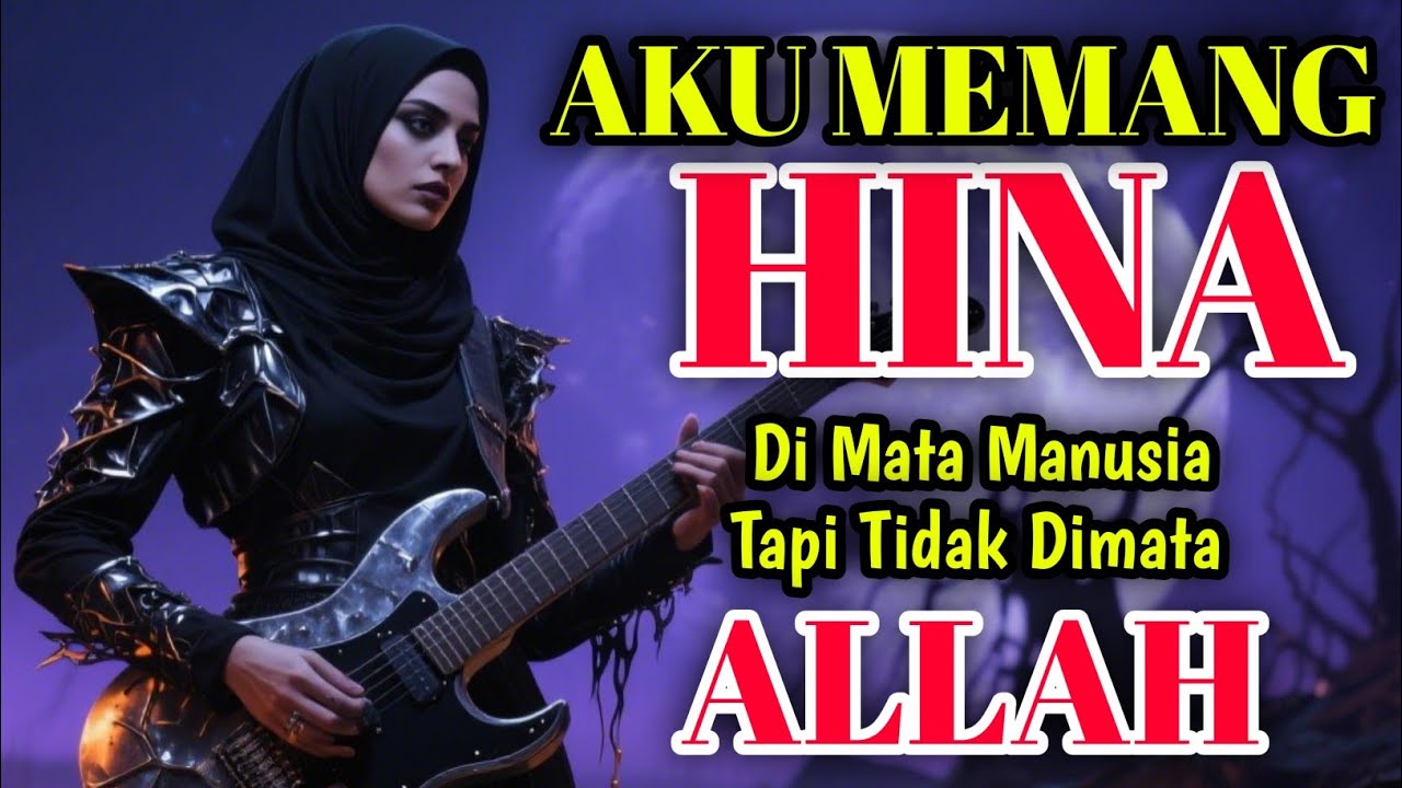 🔥 VIRAL | AKU MEMANG HINA, BELUM TENTU HINA DI MATA ALLAH | OFFICIAL VIDEO MUSIK ROCK GOTHIC RELIGI