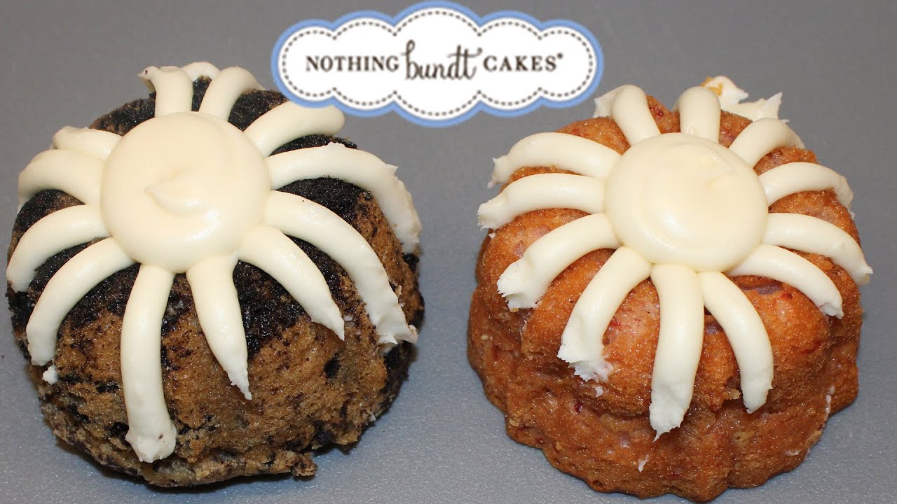 Nothing Bundt Cake: OREO Cookies & Cream and Strawberries & Cream Bundtlet Review
