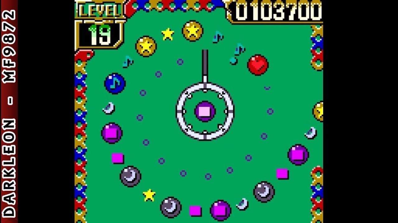 Game Boy Color - Puzz Loop © 2000 Mitchell - Gameplay