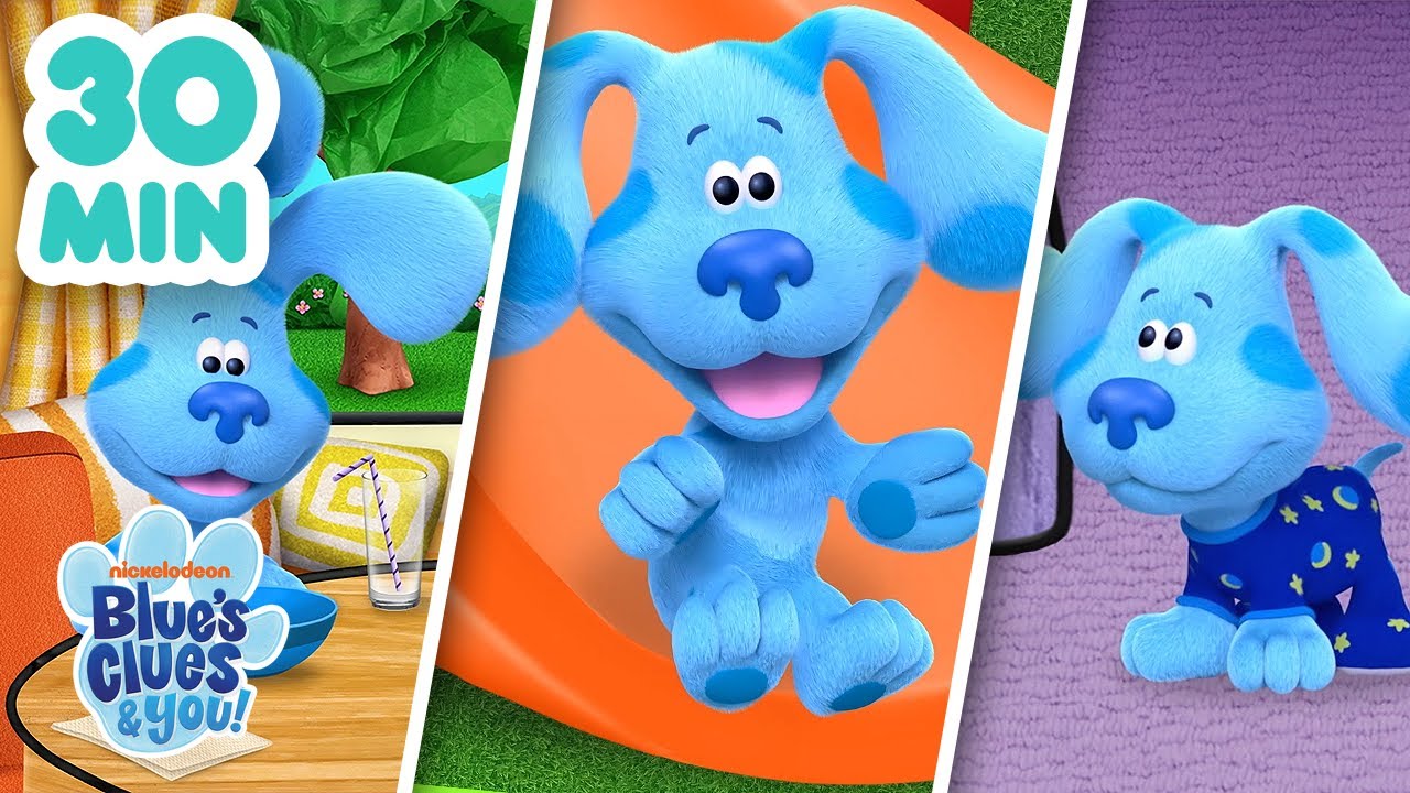 Ein ganzer Tag mit Blue! 30 Minuten! | Blue's Clues & You!