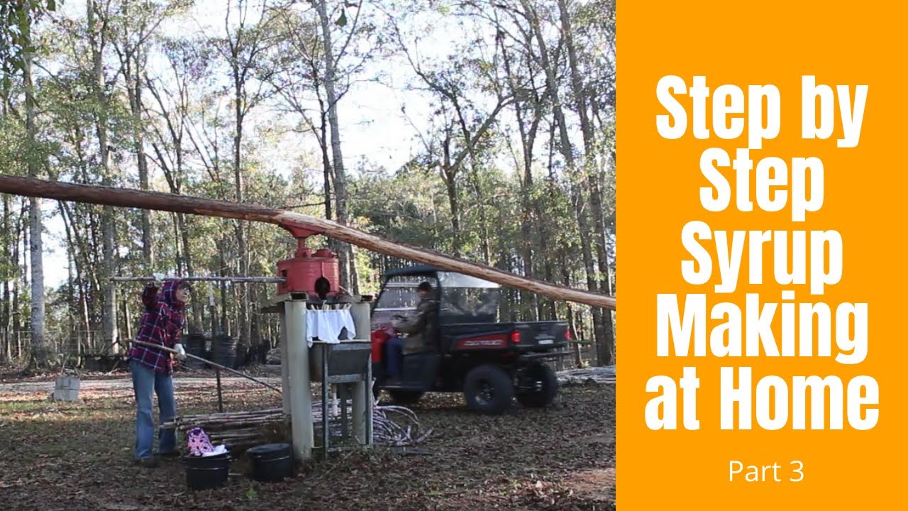 How to Make Sugar Cane SYRUP -- Part 3 of the Syrup Making Process