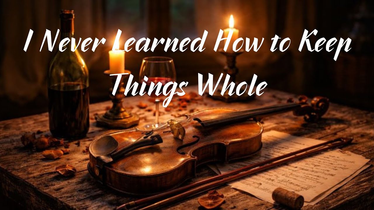 I Never Learned How to Keep Things Whole