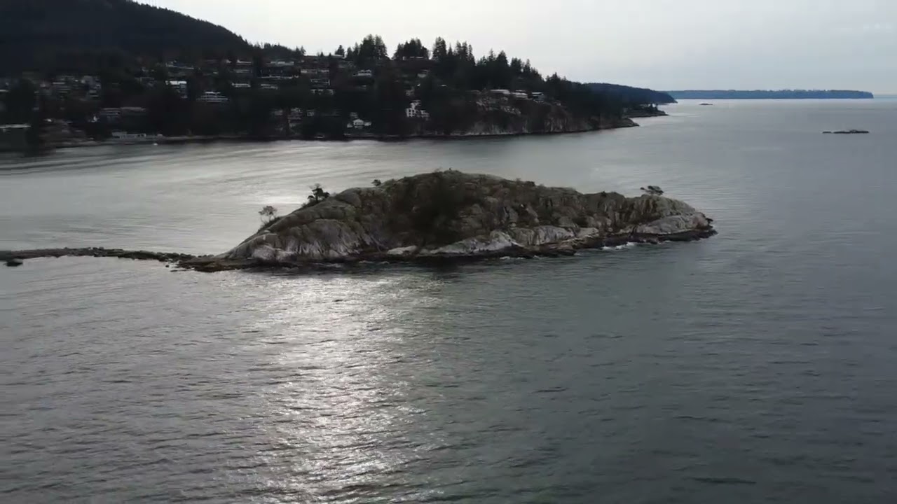 Whyte Islet drone #djimini4k #djidrone #drone #horseshoebay #westvancouver 