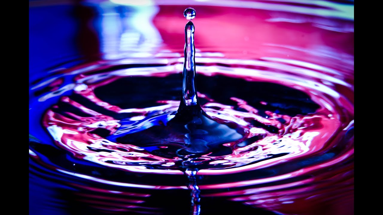 Photographier des gouttes d'eau - Tuto Photo - HD
