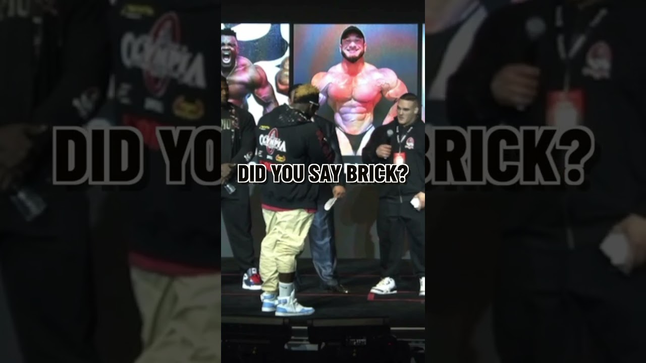 Blessing Awodibu vs Nick Walker beef 😡 #mrolympia #gym #bodybuilding #andrewjacked #nickwalker
