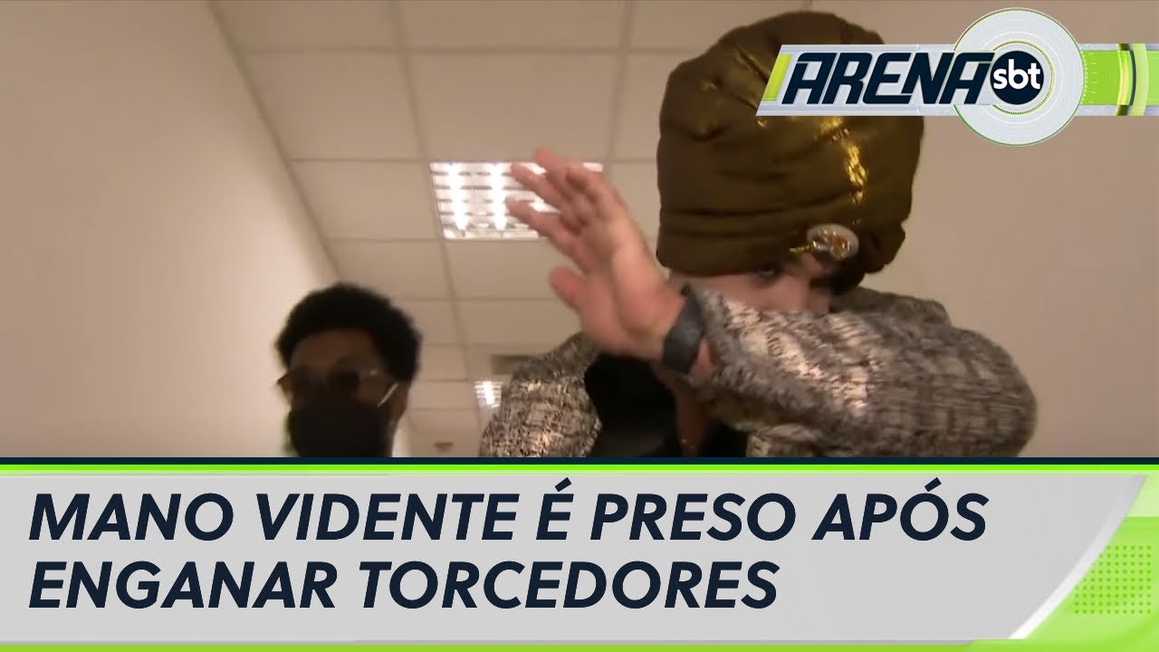 Mano Vidente é preso após enganar torcedores com previsões erradas; entenda | Arena SBT (11/01/20)