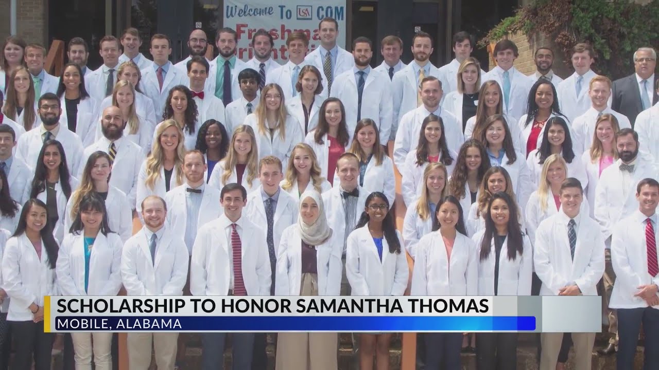 Memorial scholarship honors USA medical student killed in 2020 car crash