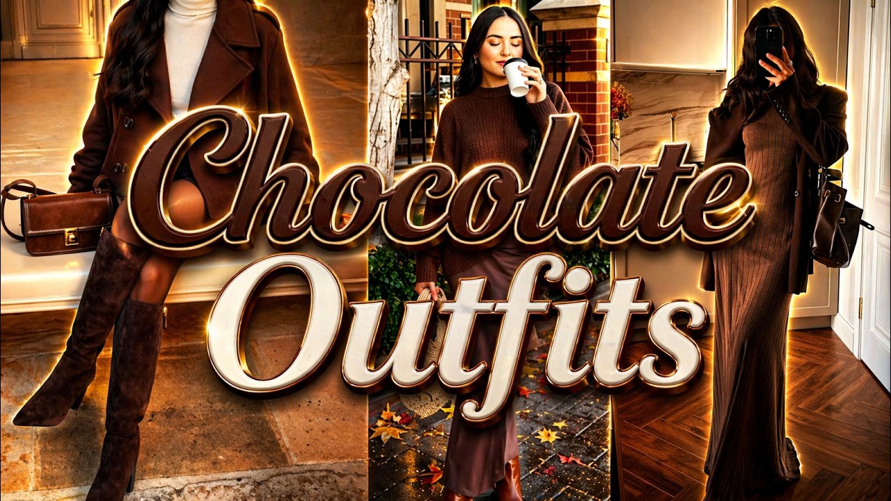 Chocolate Colour Outfits