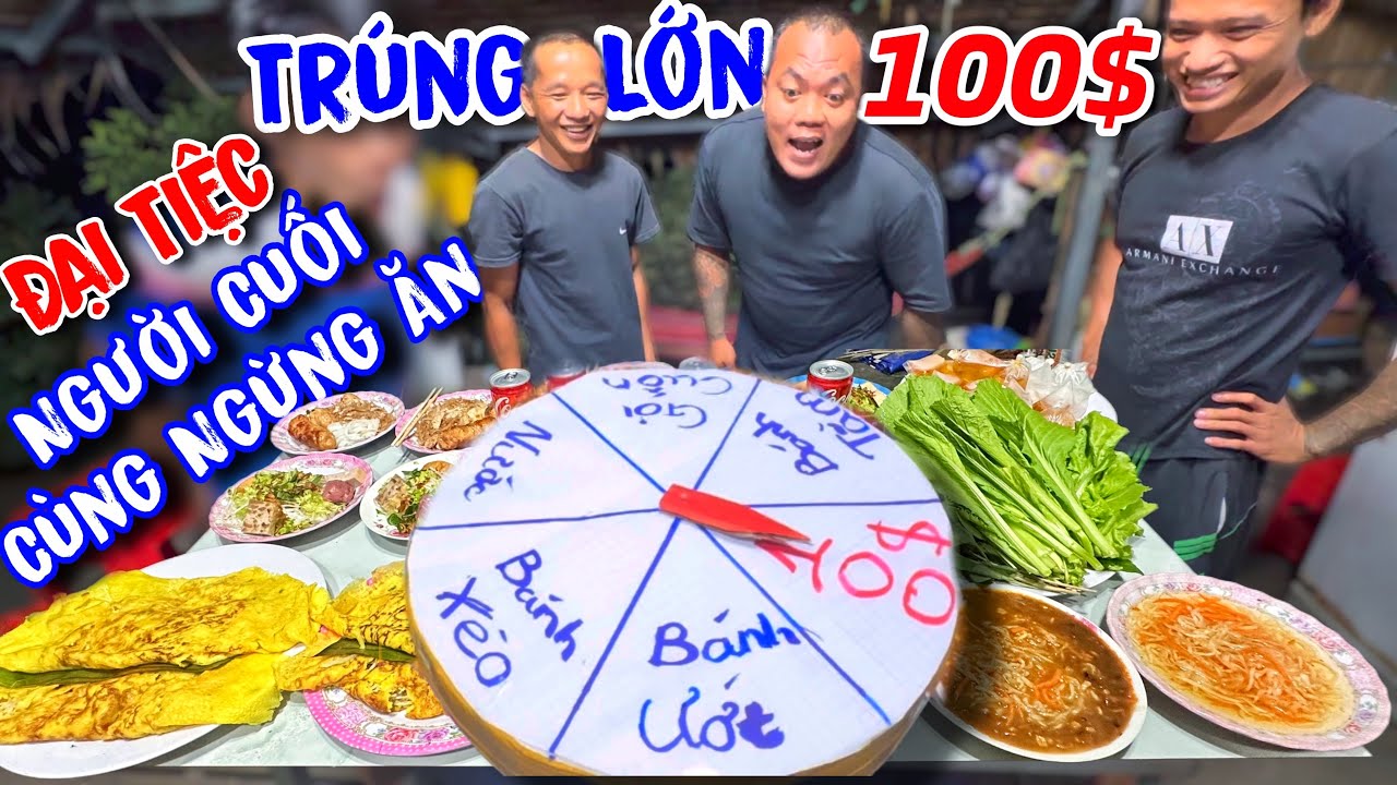 Thánh Xàm mở đại tiệc thử thách người cuối cùng ngừng ăn nhận được phần thưởng lớn