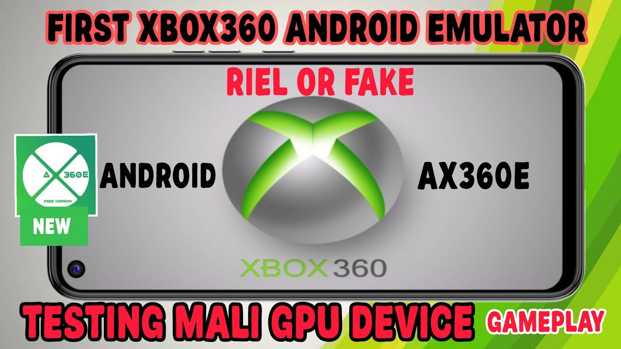 Finley first Xbox 360 emulator on Android gameplay test Mali GPU 🔥 