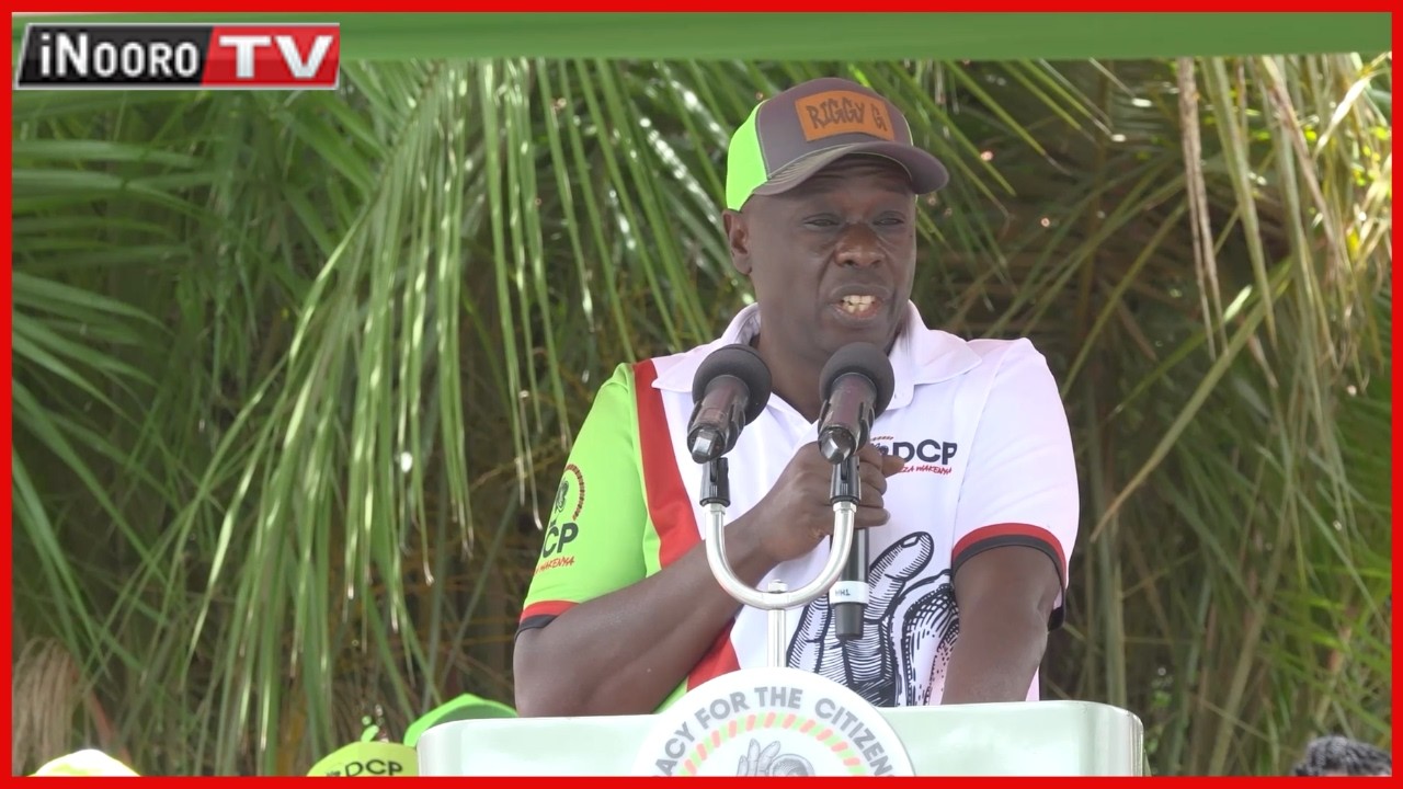 TŨTIRAGŨAGŨA…Rigathi kwĩra president Ruto