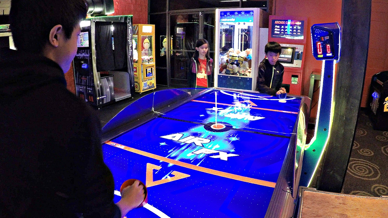 Arcade Air FX Hockey Team Challenge Competition! アーケードゲーム