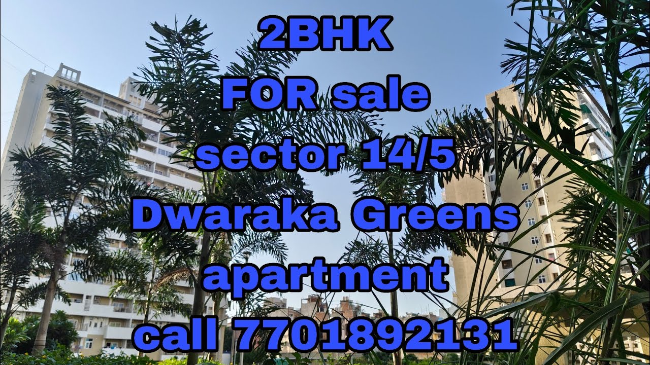 2BHK flat for sale dwarka sector 14 pkt 5 dwarka green apartment Many options available  