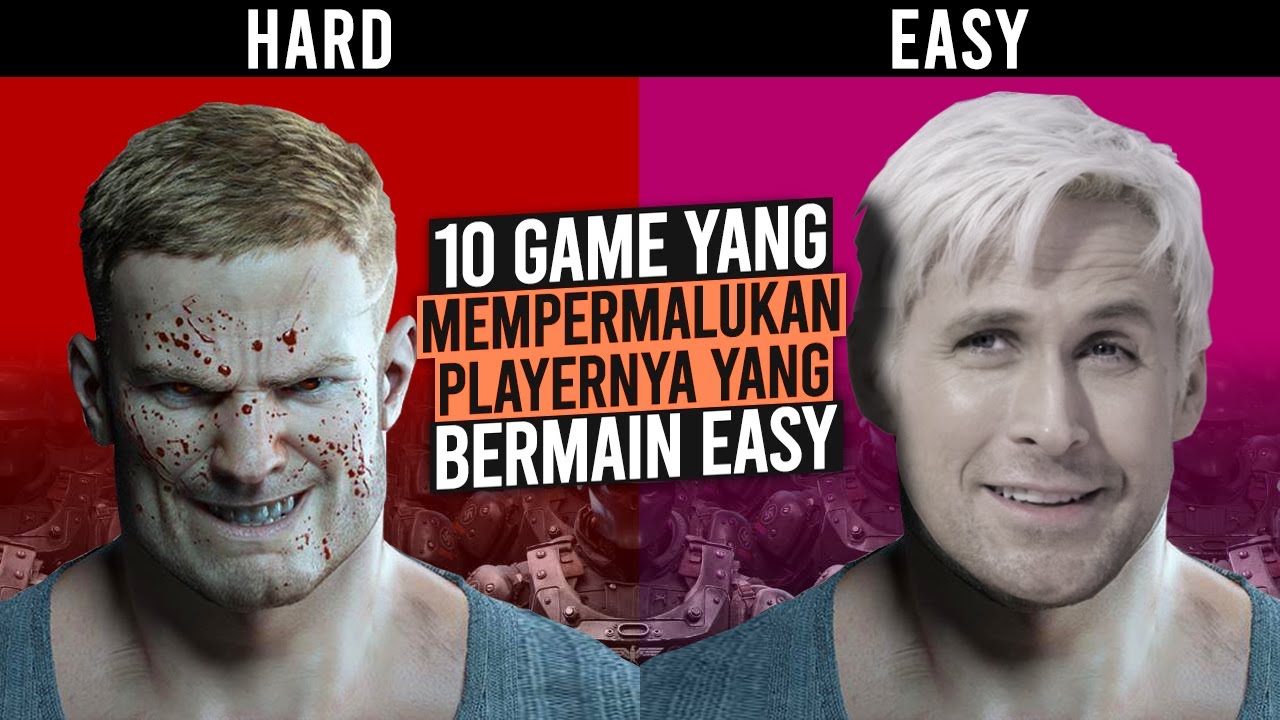 10 GAME Yang Mempermalukan Playernya Apabila Bermain di Mode Easy