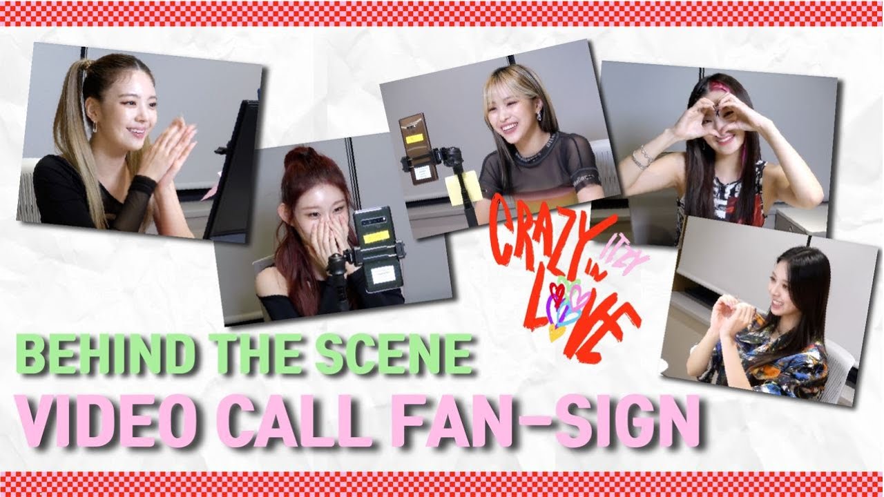 [BEHIND WITH] 있지 영상통화 팬사인회 비하인드 영상 대공개! | ITZY Video Call Fan-sign Event Behind the scene