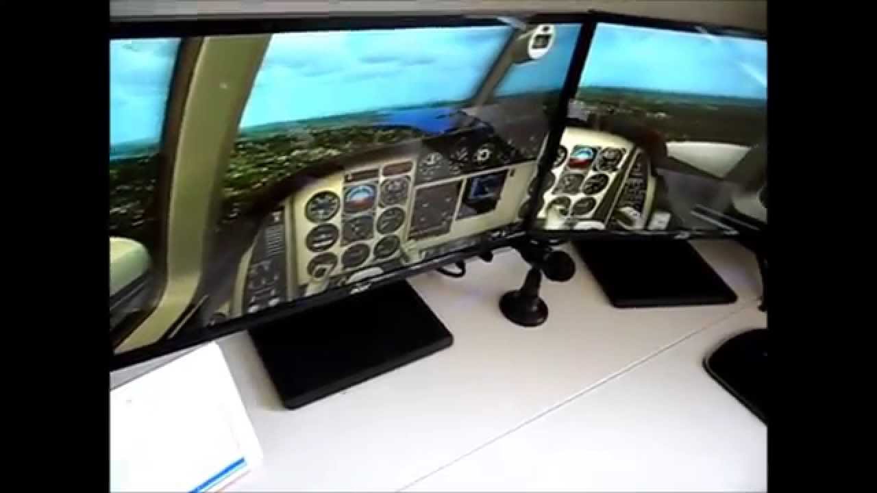 FSX - Nvidia Surround Triple Monitor 