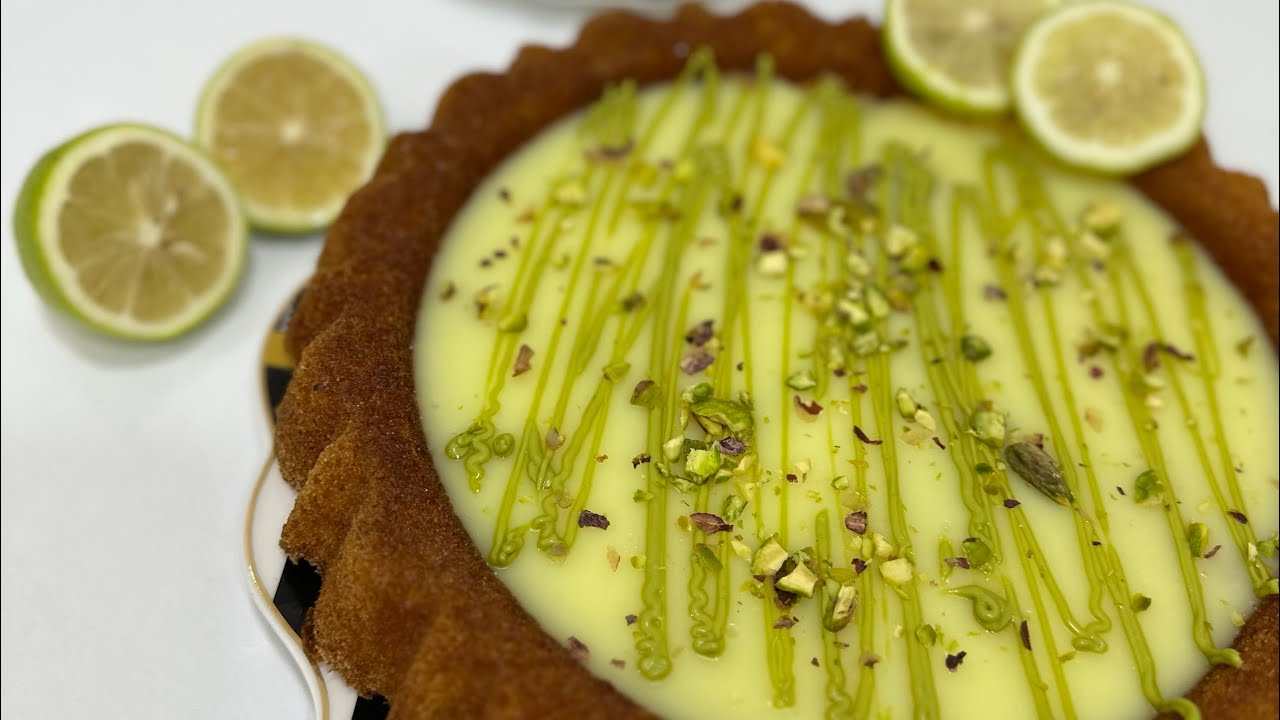 الذ و اروع بسبوسة بالليمون لعشاق الحماظة 🍋🍋 بكريمة هايلة