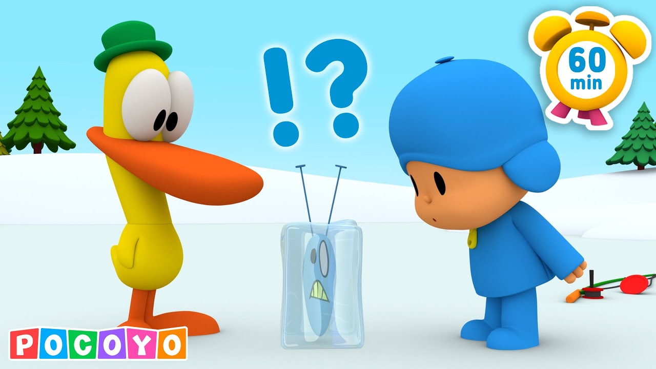 ❄️ Prepare-se para o inverno... TUDO É GELO! 😱 | Pocoyo 🇧🇷 Português Brasil | Desenhos animados