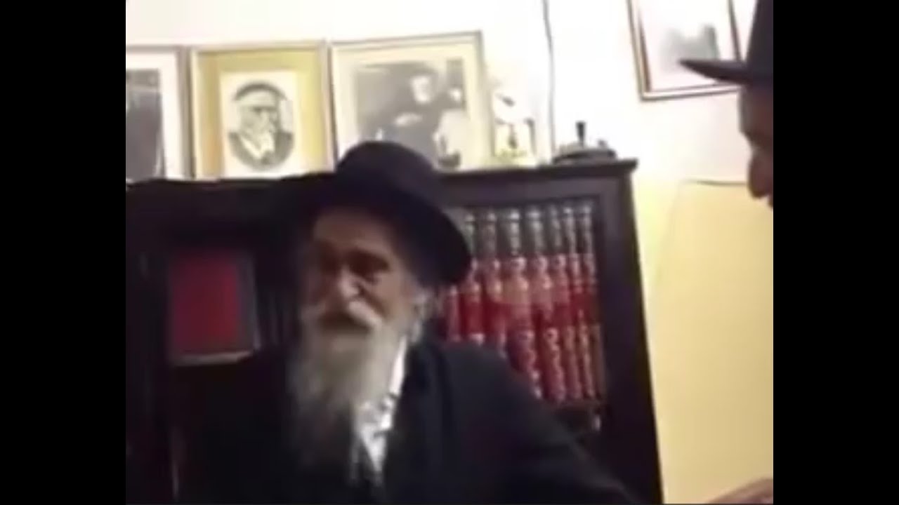 Rabbi Meshulam Dovid Soloveitchik the rosh yeshiva of the Brisk yeshiva in Jerusalem