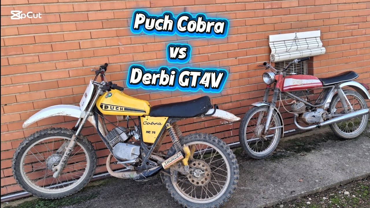 PUCH COBRA VS DERBI GT4V (comparación)