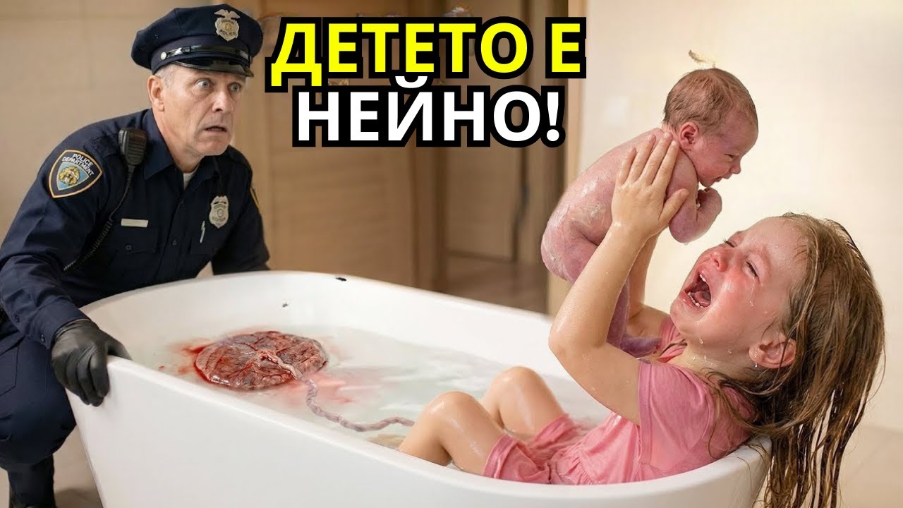 Момиче звъни на 112 и казва, че бебето се ражда — полицай чува плач, разбива вратата и се разплаква