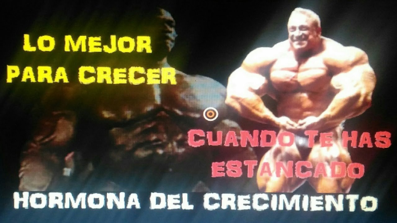 Usa la HORMONA DEL CRECIMIENTO para ganar MÚSCULO SIN LÍMITES