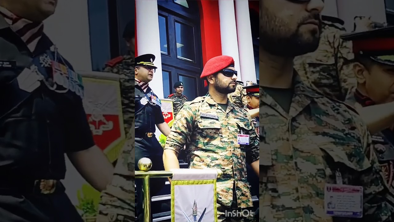 Army Officer Attitude 🥵 ~ Special Force 🥶 ! #parasf #commando #force