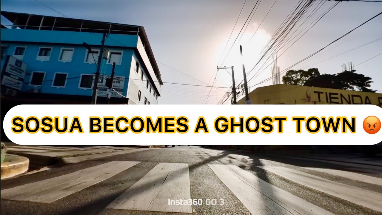 SOSUA STRIP PEDRO CLISANTE IS A GHOST TOWN #dont #travel #there