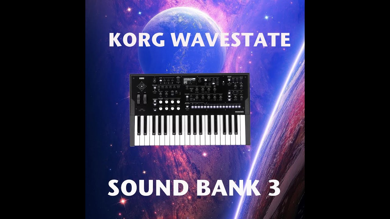 WAVESTATE MARK SOUND BANK 3 - 40 NEW CUSTOM PATCHES