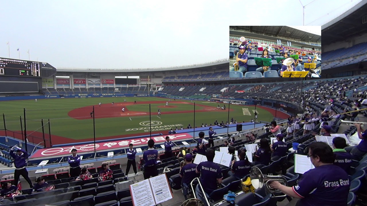 20190607 第90回 都市対抗 南関東2次予選 敗者復活2回戦 日本製鉄かずさマジック応援（１回裏）